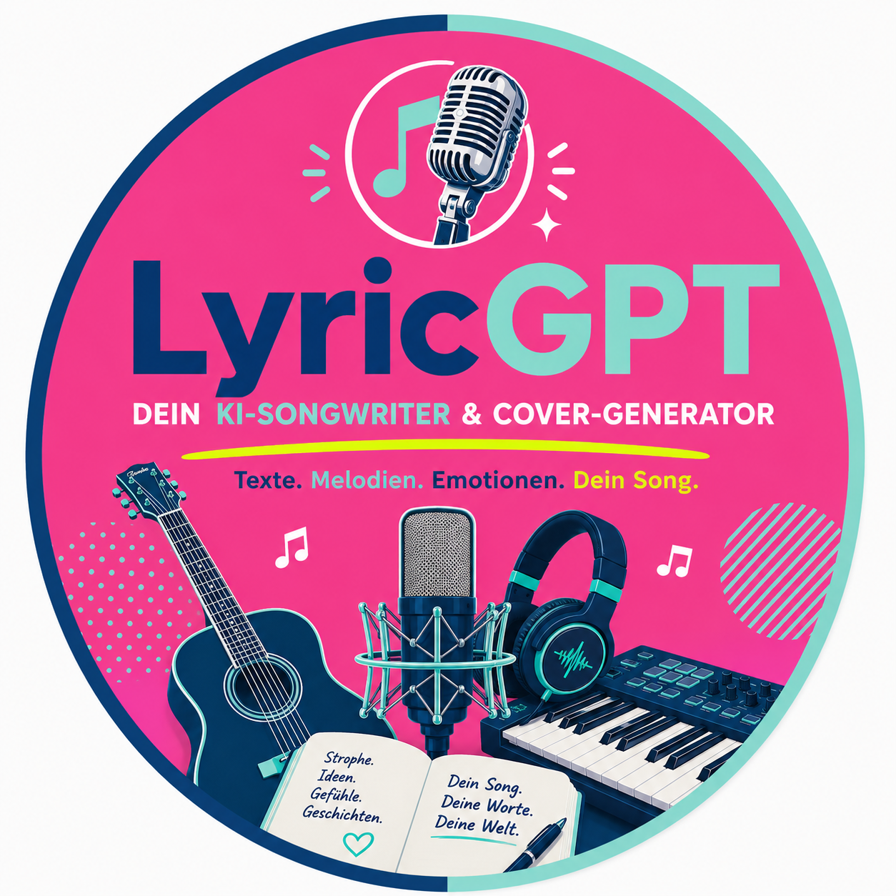 Profilbild von LyricGPT – Dein KI-Songwriter & Cover-Generator